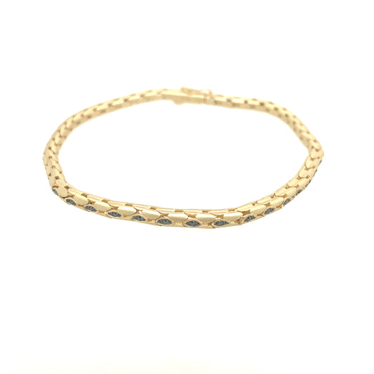 Simon G 14K Simple Yet Luxurious Men's Bracelet | Simon G | Luby 