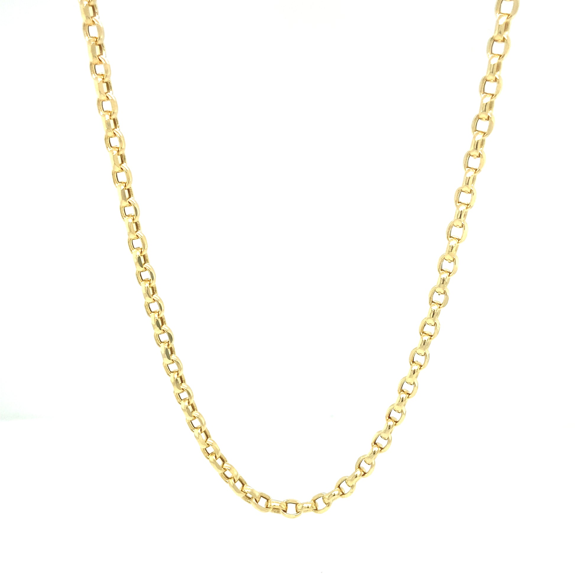 14K BOX ROUND CHAIN | Luby Gold Collection | Luby 