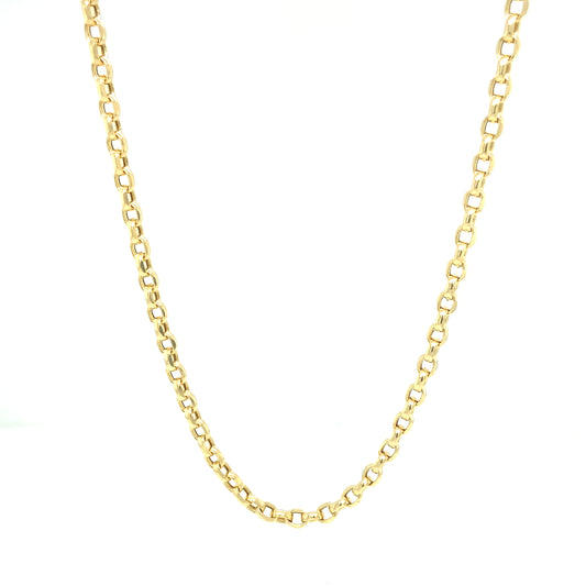 14K BOX ROUND CHAIN | Luby Gold Collection | Luby 