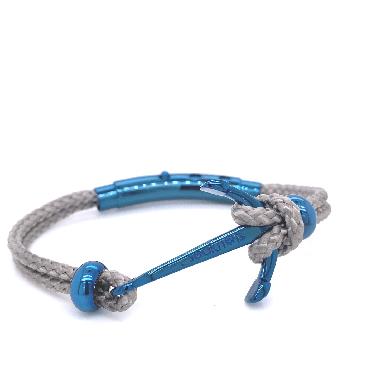 DOUBLE CORD W ANCHOR /KNOT/ BEADS | Seaknots | Luby 