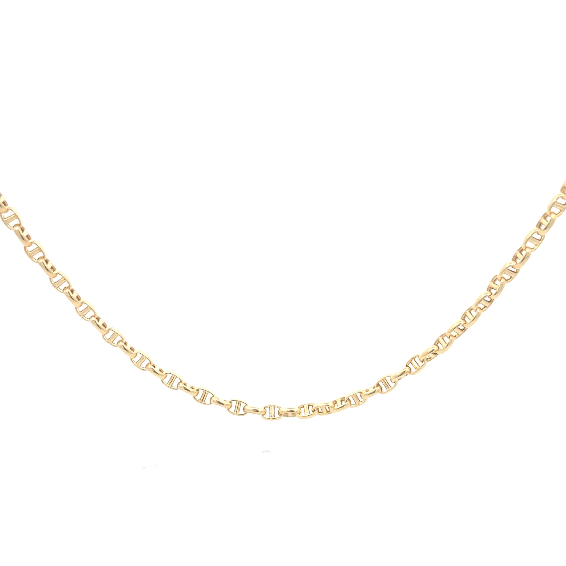 14K Gold Mariner Link Chain | Luby Gold Collection | Luby 