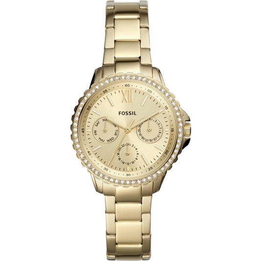 Izzy Multifunction Watch (Gold) | Fossil | Luby 