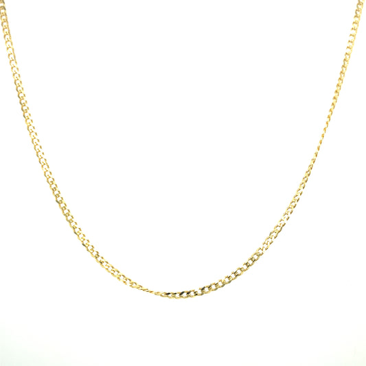 14K Cuban Chain 20" | Luby Gold Collection | Luby 