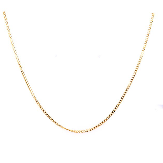 14K Cuban Link 14k Gold Chain (1.1mm) | Luby Gold Collection | Luby 