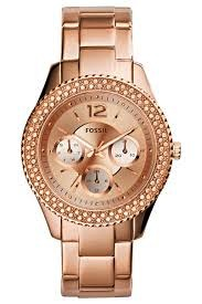 Ladies Stella Watch (Rose-Gold) | Fossil | Luby 
