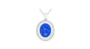 Cancer Celestial Wheel Pendant Necklace (Silver) | Alex and Ani | Luby 