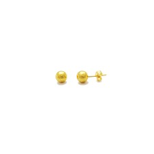 Round Stud Earring 5mm | Luby Gold Collection | Luby 