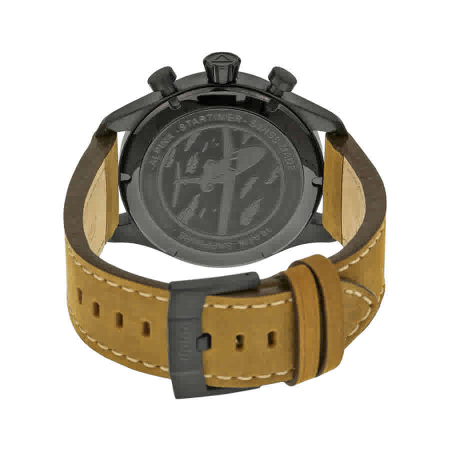 Startimer Pilot Chronograph (Black-Blue) | Alpina | Luby 