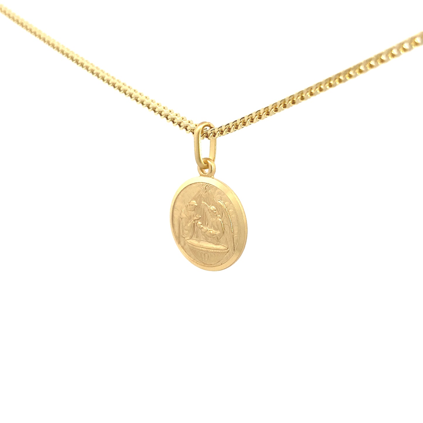 14K Gold Bautist Pendant | Luby Gold Collection | Luby 