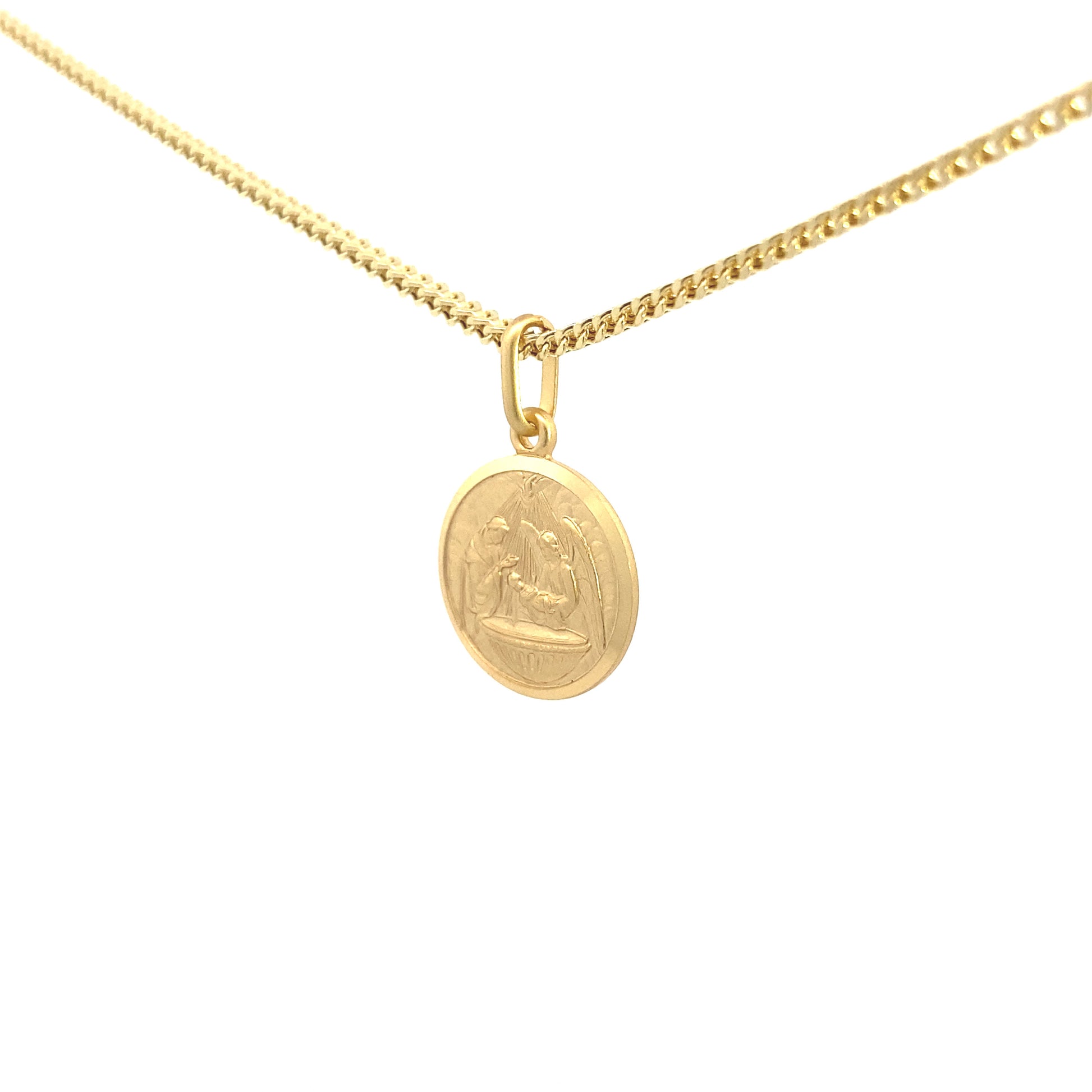 14K Gold Bautist Pendant | Luby Gold Collection | Luby 