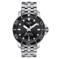 Seastar 1000 Powermatic 80 (Silver-Black) | Tissot | Luby 