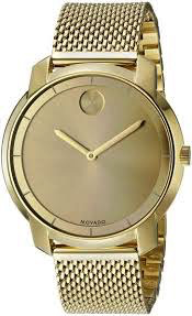 Movado BOLD Mesh Gold | Movado | Luby 