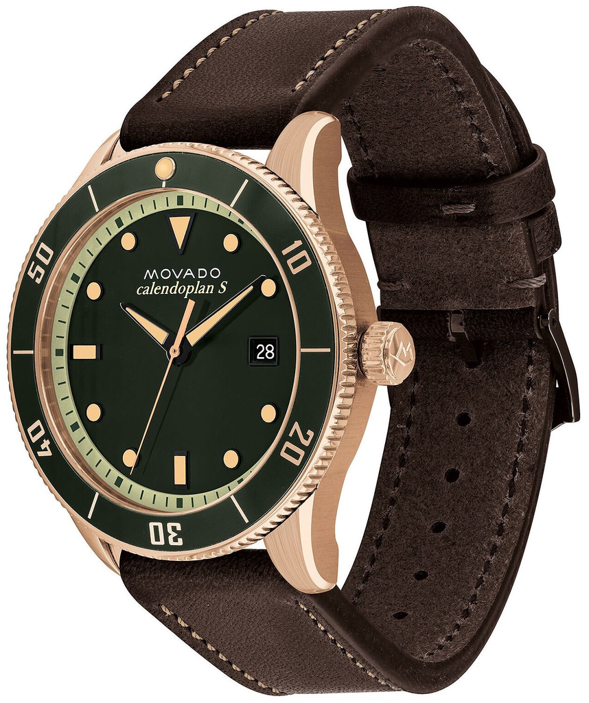 Movado Heritage Green (43mm) | Movado | Luby 