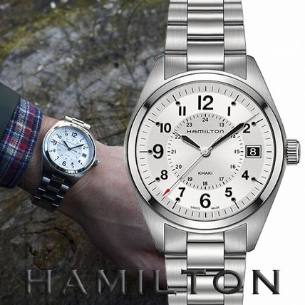 Khaki Field Quartz (Silver-White) | Hamilton | Luby 