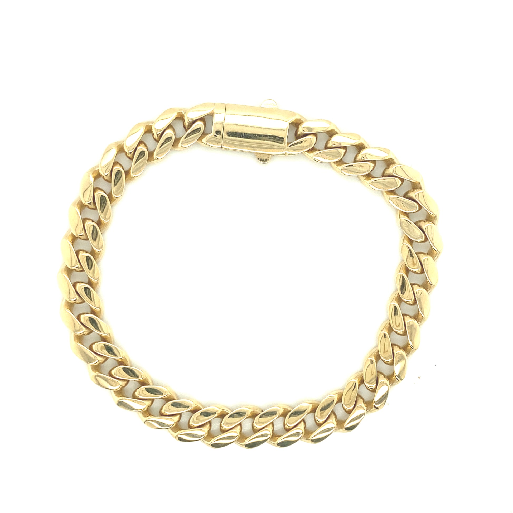 14k Gold Cuban Bracelet | Luby Gold Collection | Luby 