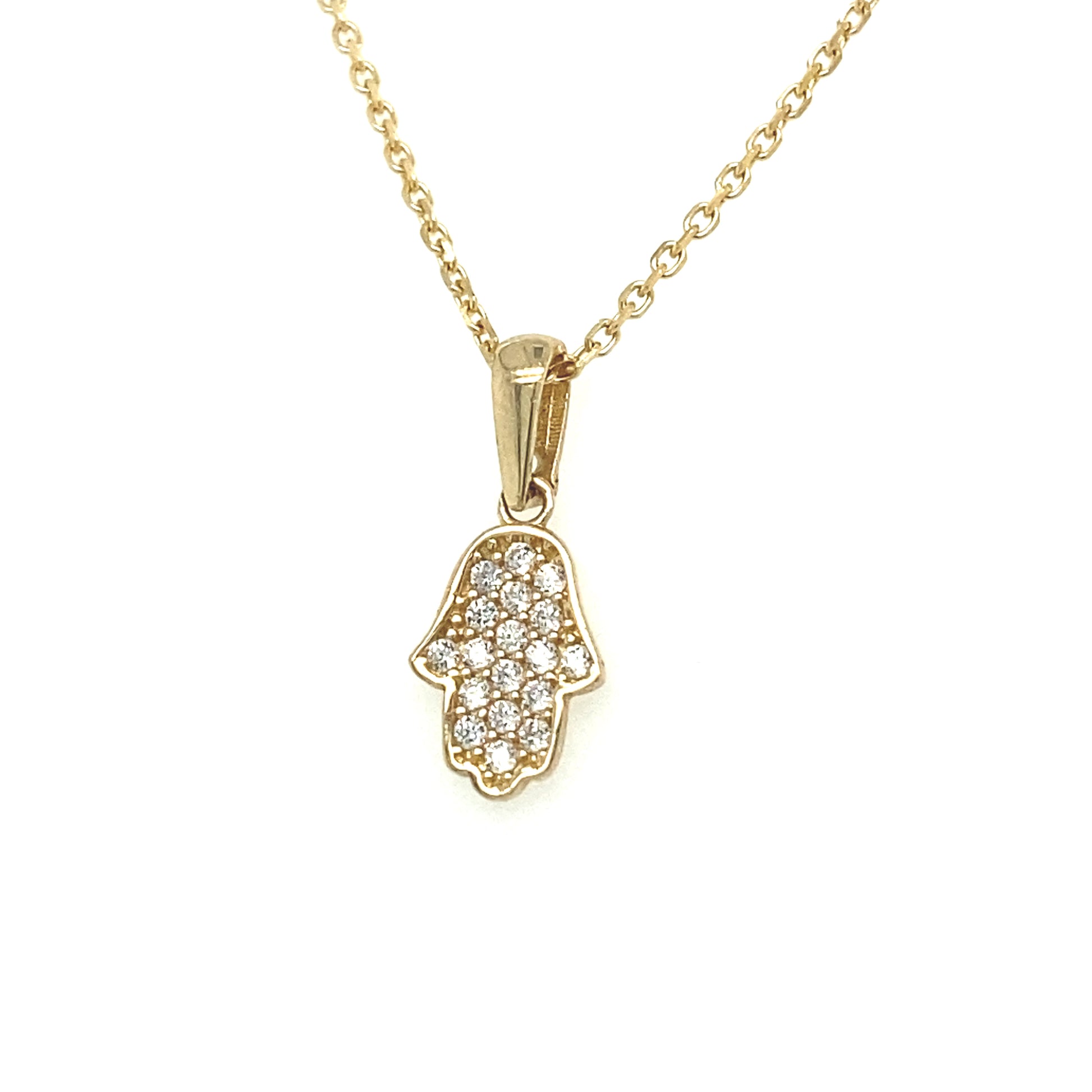 14K Gold Hand Fatima Pendant | Luby Gold Collection | Luby 