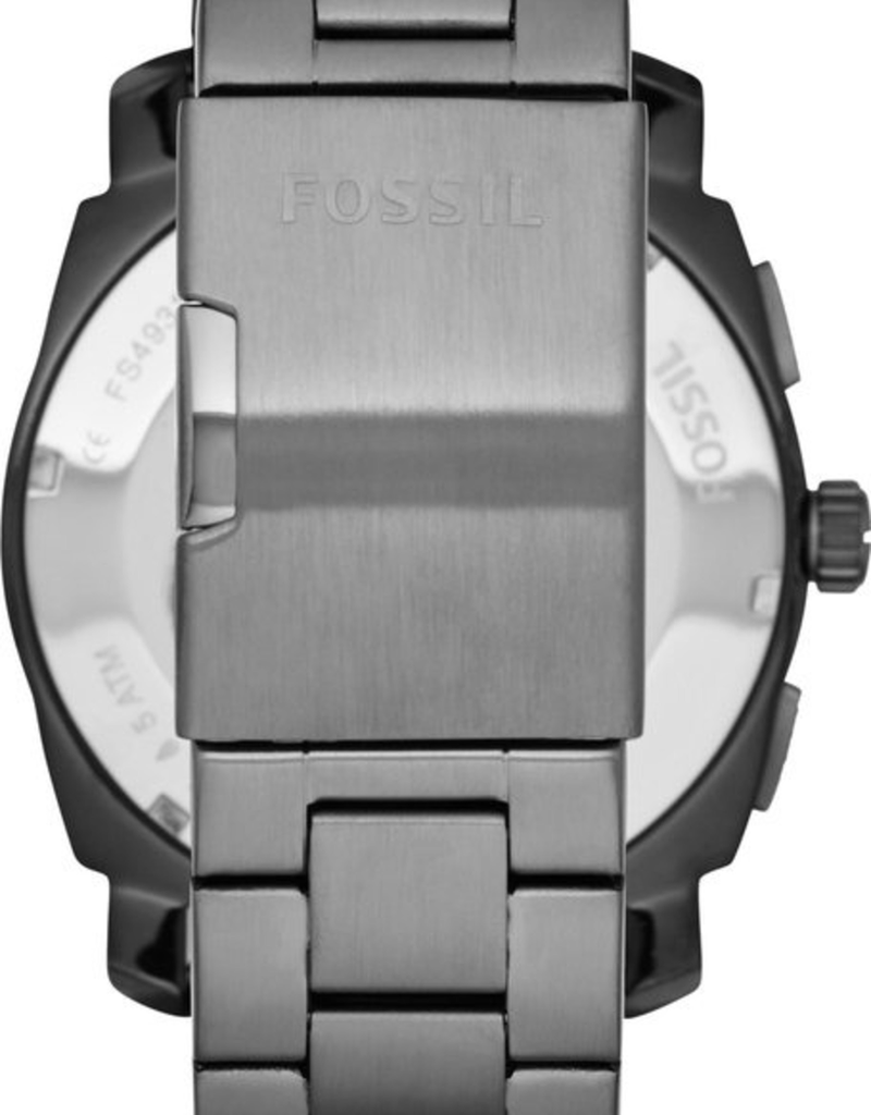 Machine Chronograph Watch (Smoke) | Fossil | Luby 