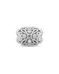 Belle Hearts Charm (Silver)