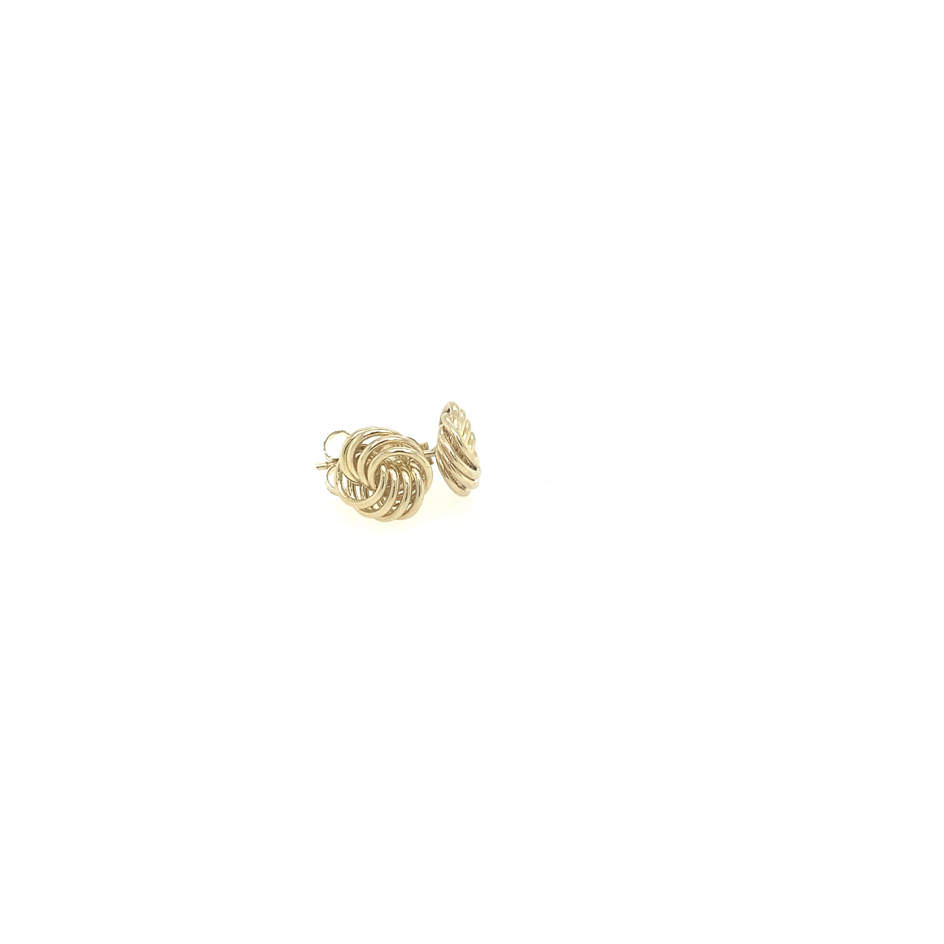 14K INTERTWINED STUD EARRINGS | Luby Gold Collection | Luby 