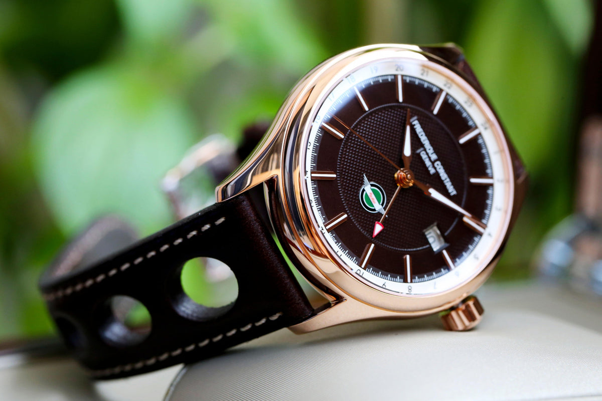 Healey Automatic GMT Limited Edition (Rose-Gold Black) | Frederique Constant | Luby 
