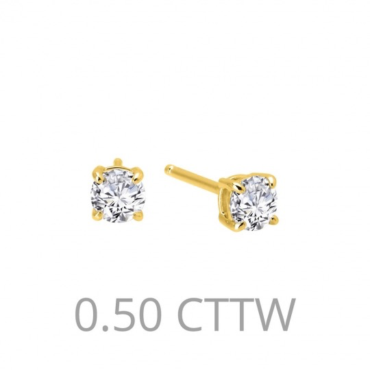 Round Stud Earrings | LAFONN | Luby 