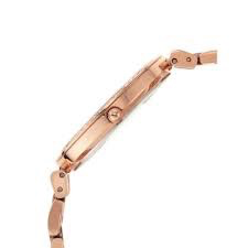 Madeline Three-Hand Rose Gold-Tone Stainless Steel Watch | Fossil | Luby 