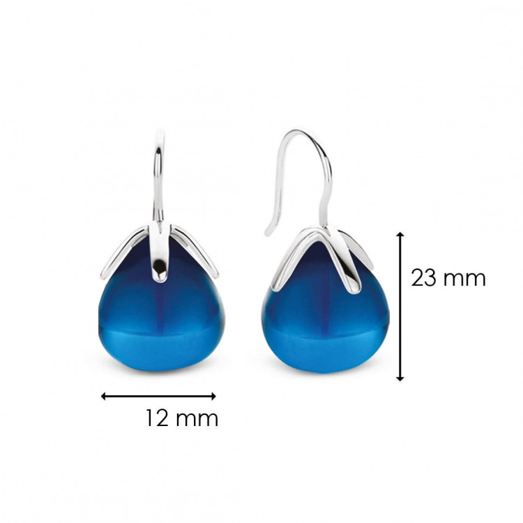 MEDIUM FLOWERBUD EARRINGS | Ti Sento Milano | Luby 