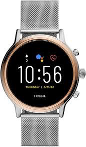 Julianna Gen 5 SmartWatch (Silver/Rose-Gold) | Fossil | Luby 