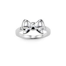 Glam & Soul Bow Ring (Silver) | Thomas Sabo | Luby 