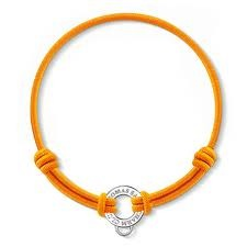 Charm Bracelet (Silver/Orange) | Thomas Sabo | Luby 