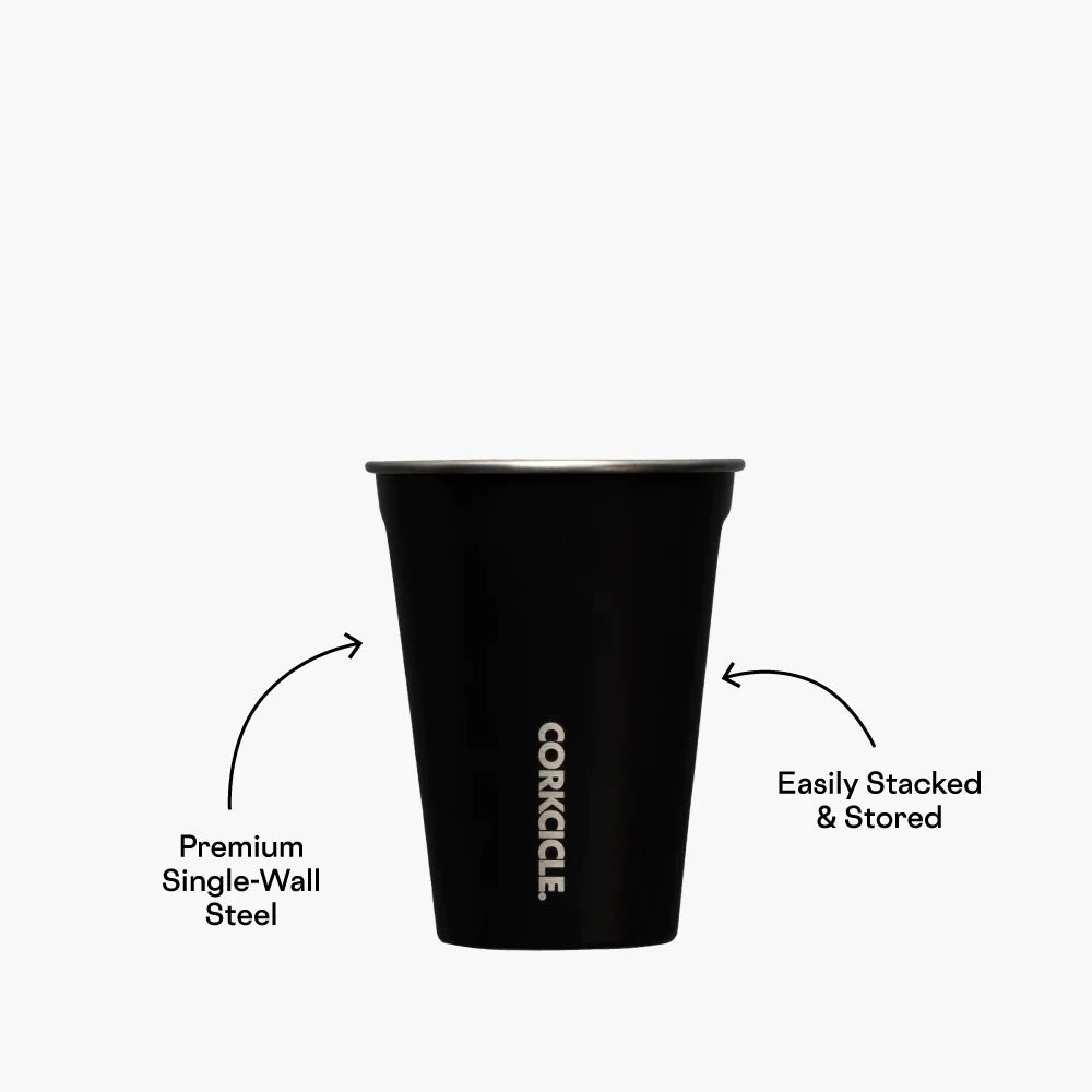 Eco Stacker - 18oz Matte Black | Corkcicle | Luby 