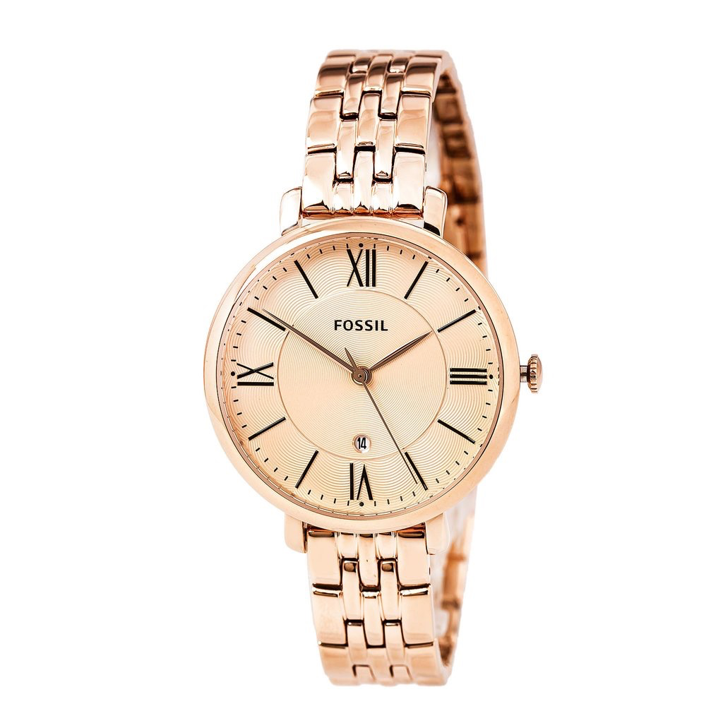 Jacqueline Watch (Rose-Gold) | Fossil | Luby 