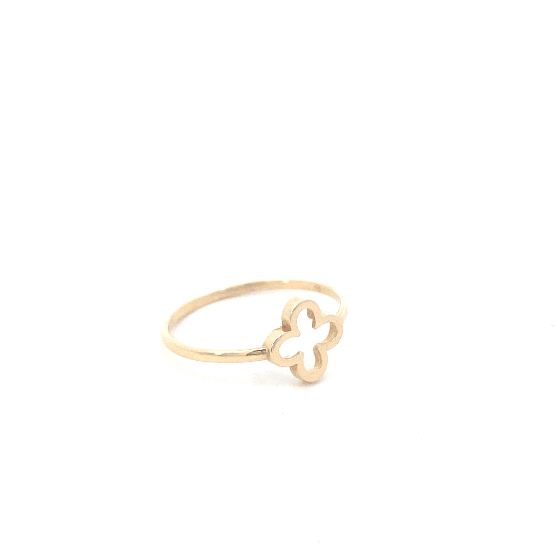 14K Gold Flower Ring | Luby Gold Collection | Luby 