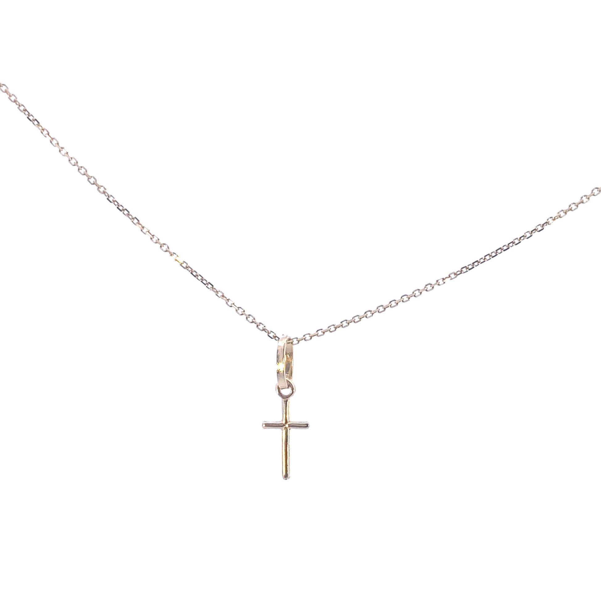 14K Gold Small Cross | Luby Gold Collection | Luby 