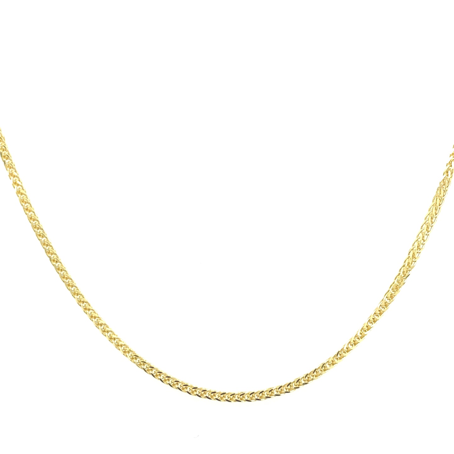 14k Gold Small Franco Chain | Luby Gold Collection | Luby 