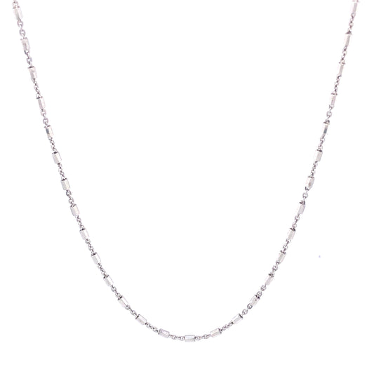 Barrel Fancy Chain 925 Silver | Luby Silver Collection | Luby 