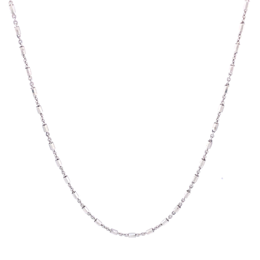 Cadena Fantasía Barril Plata 925