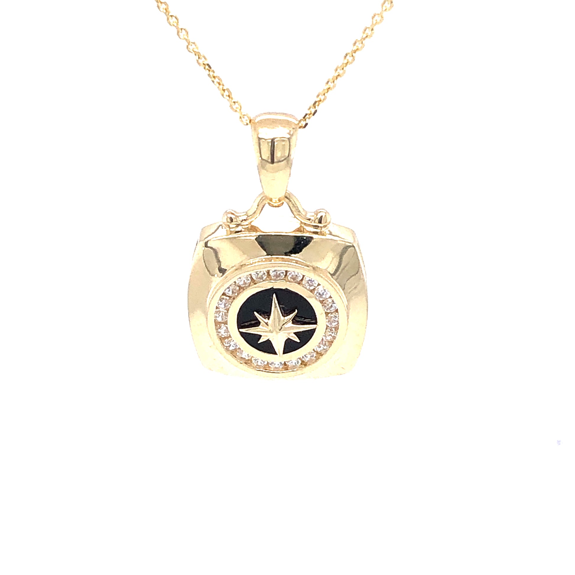 10K Star Of Venus Pendant | Luby Gold Collection | Luby 