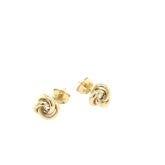 14K Gold Knot Earring | Luby Gold Collection | Luby 