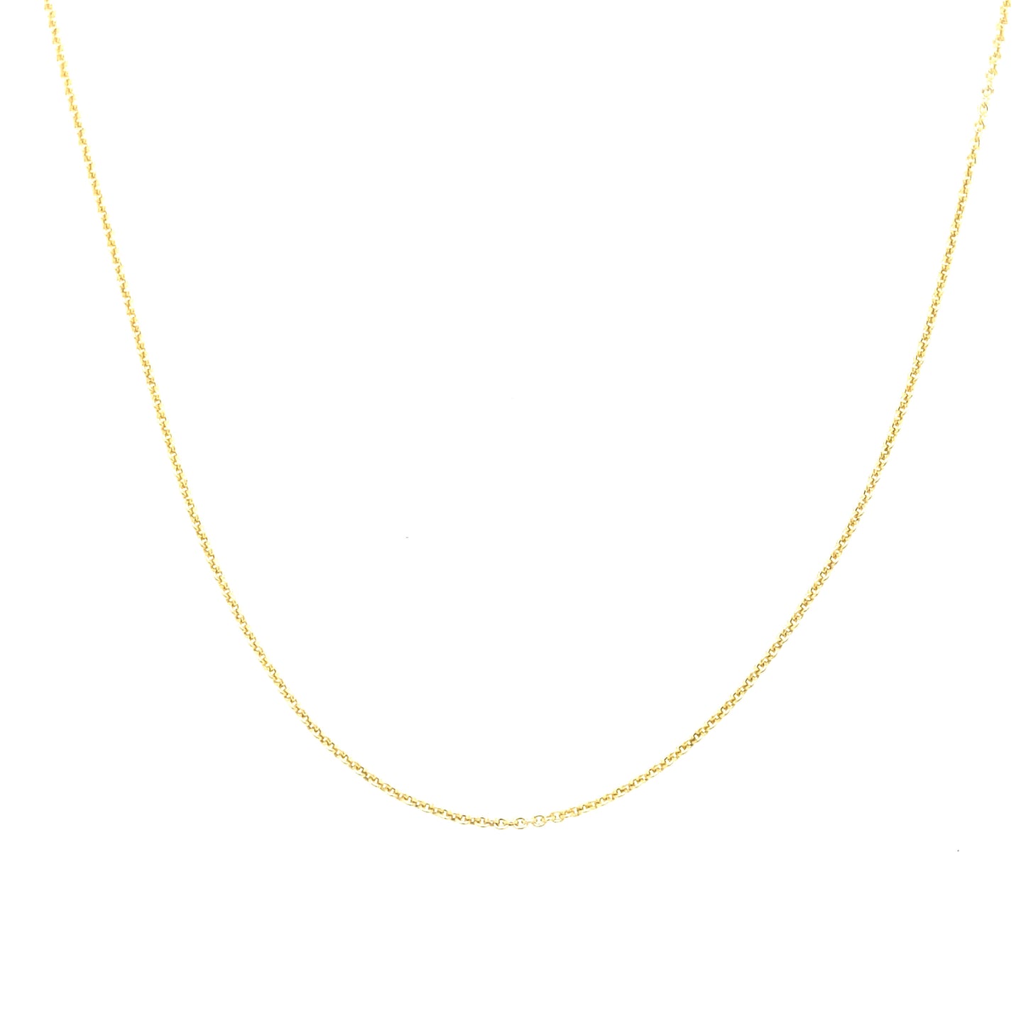 14K SMALL ROLO CHAIN | Luby Gold Collection | Luby 