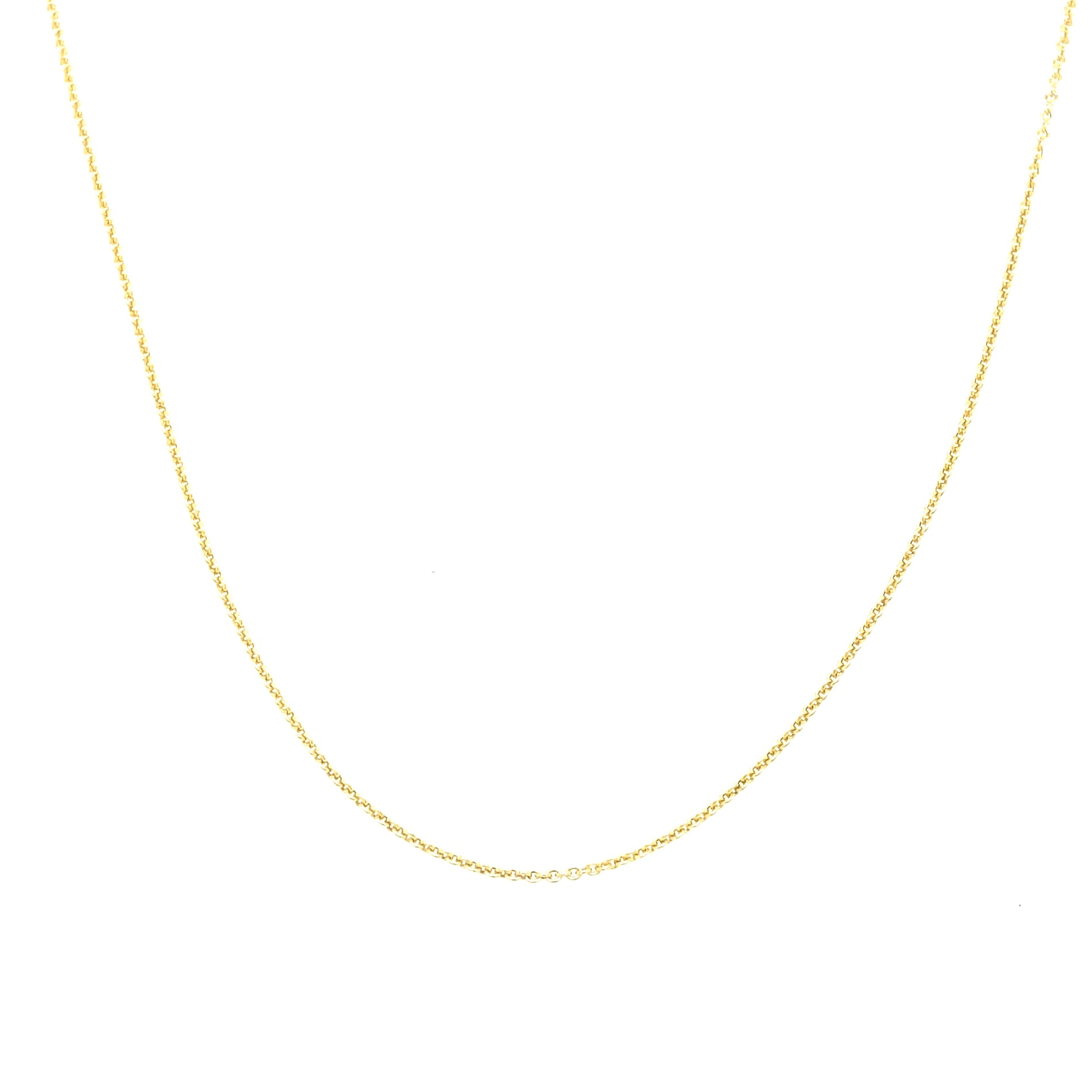 14K SMALL ROLO CHAIN | Luby Gold Collection | Luby 