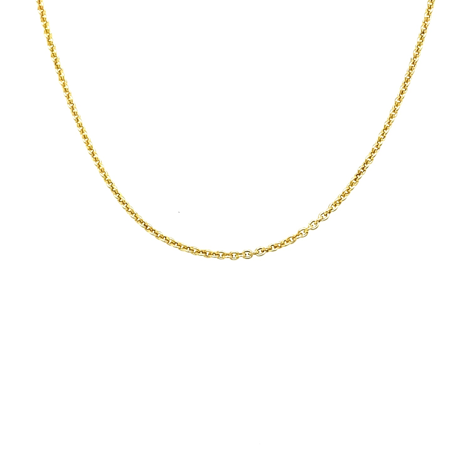 14K SMALL ROLO CHAIN | Luby Gold Collection | Luby 