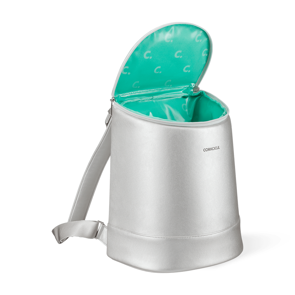 SILVER EOLA BUCKET COOLER BAG | CORKCICLE | Luby 