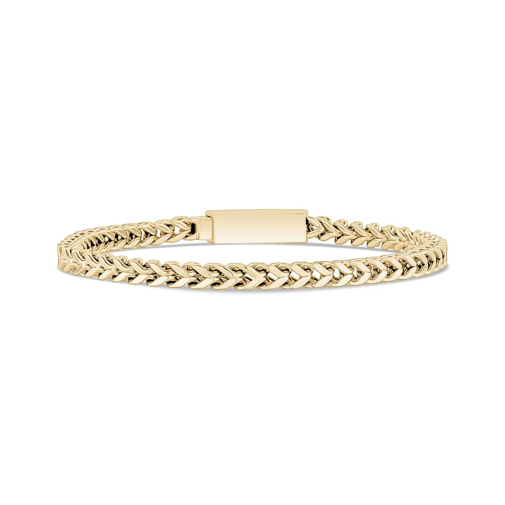 Stainless-Steel Franco Link Bracelet | ARZ Steel | Luby 