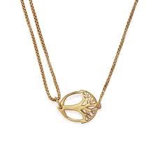 Unexpected Miracles Pull Chain Necklace (14kt Gold) | Alex and Ani | Luby 