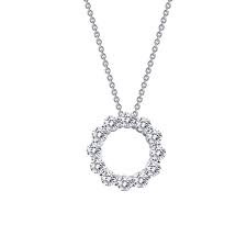 Open Circle Pendant Necklace | Lafonn | Luby 