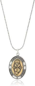 Two-Tone Key to Life Pendant Neckalce (Silver/Gold) | Alex and Ani | Luby 
