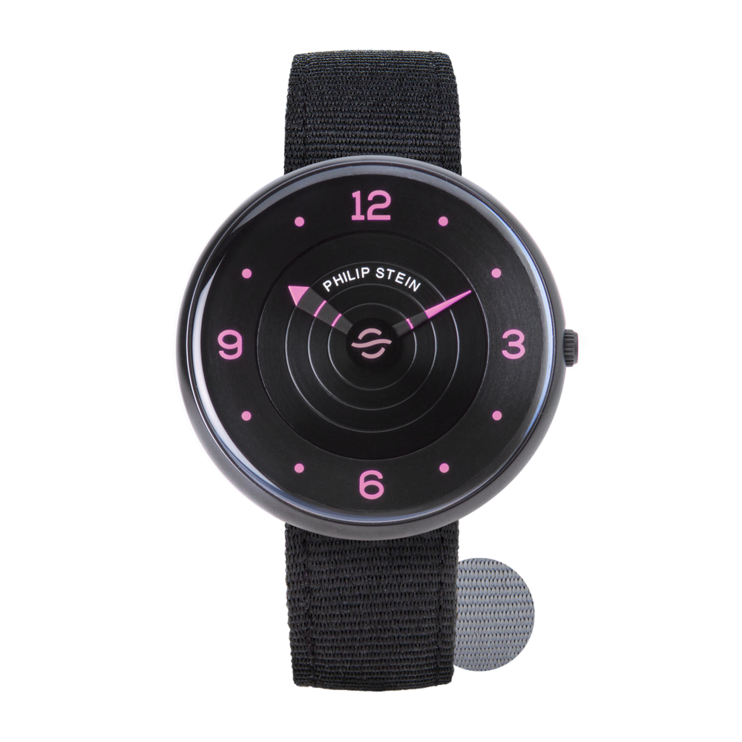 Limitless Power Pink Watch (Black/Pink) | Philip Stein | Luby 