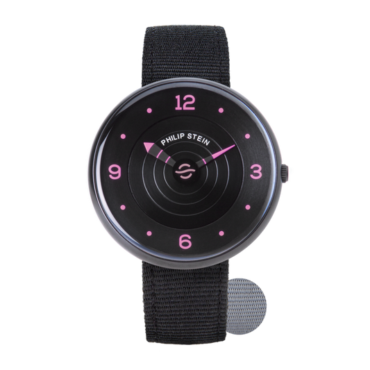 Limitless Power Pink Watch (Black/Pink) | Philip Stein | Luby 