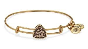 Steady Vessel Slider Bangle Bracelet (Gold) | Alex and Ani | Luby 